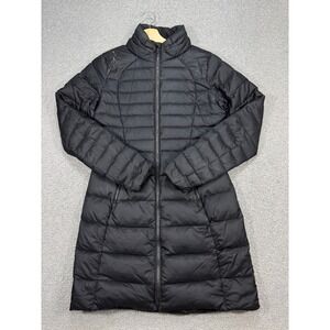Lululemon Puffer Jacket Women's 4 Black Brave The Cold Insulated Goose Down Coat